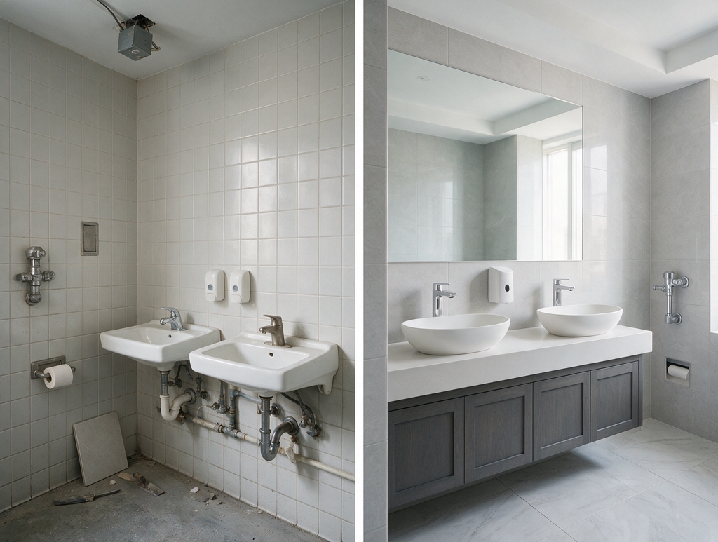 Upgrading Office Restrooms with Touchless Plumbing Fixtures in Philadelphia

