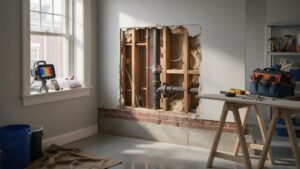 Plan locating hidden pipe leaks in rowhome party walls with practical guidance for Philadelphia and Main Line properties, including warning signs, scope deci.